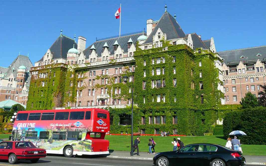 Vancouver Stadtfuehrer Victoria Empress Hotel